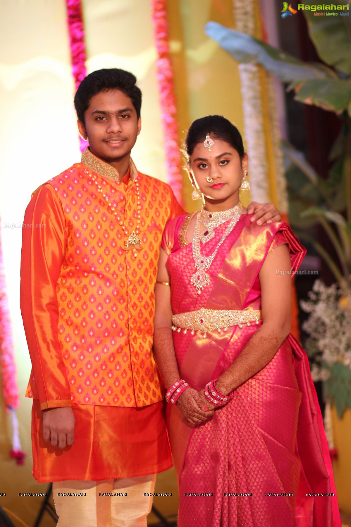 Sreeja Reddy Teegala Saree Ceremony at Taj Krishna