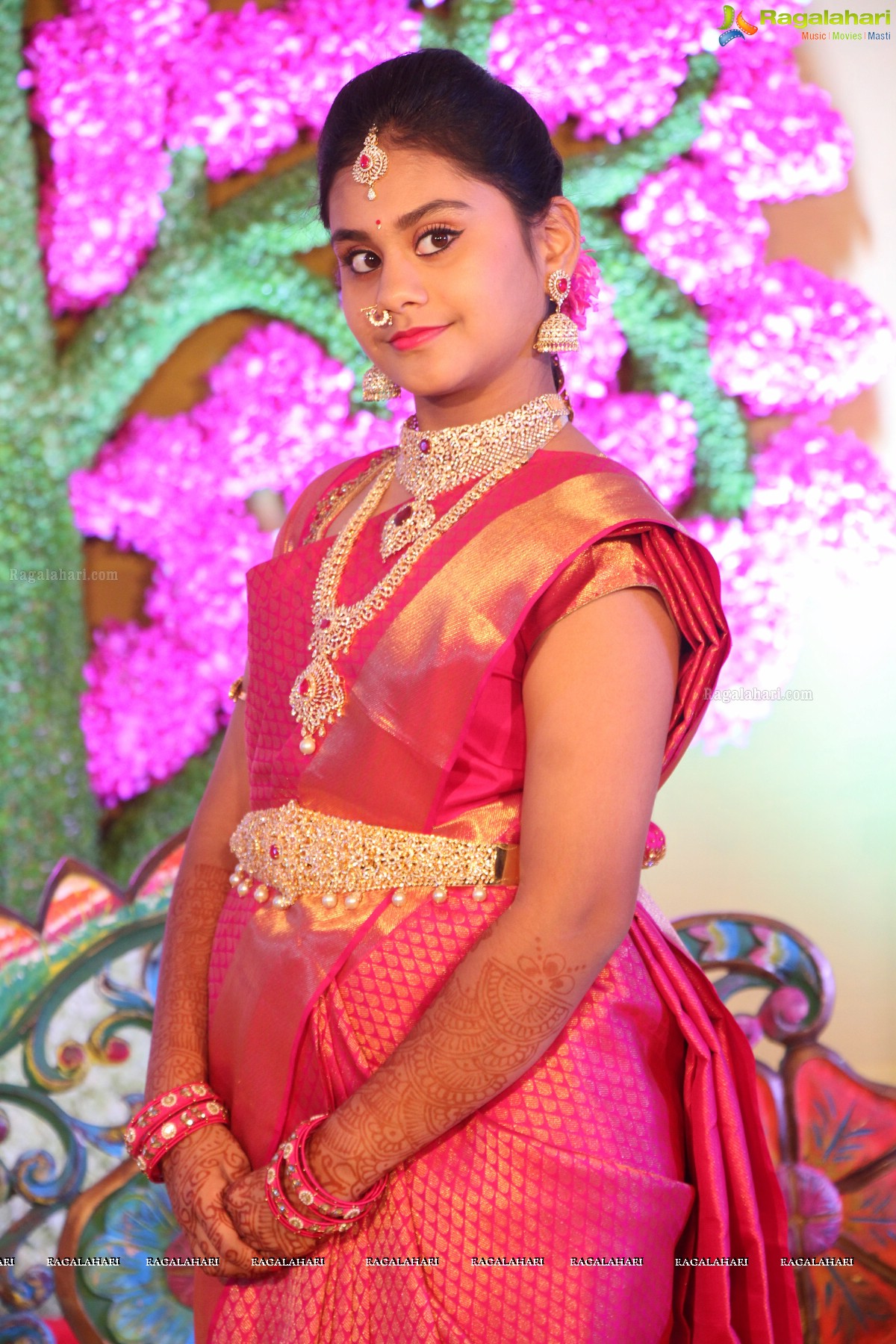 Sreeja Reddy Teegala Saree Ceremony at Taj Krishna