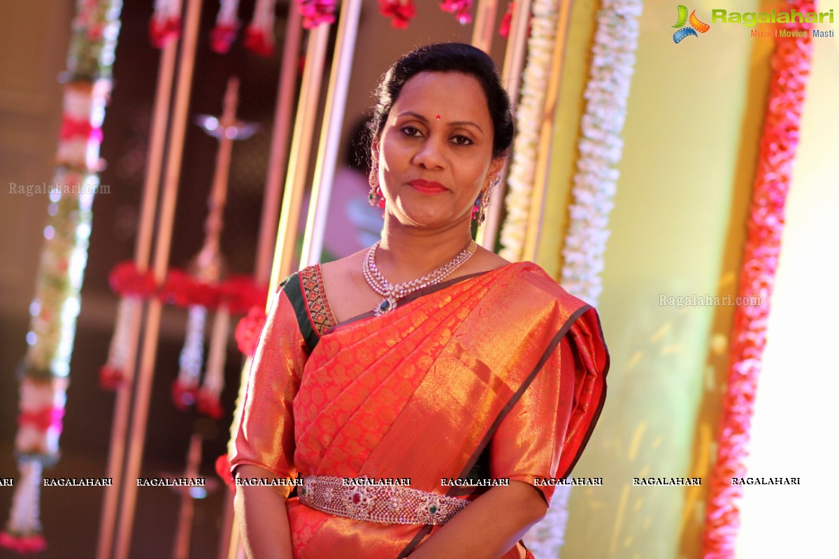 Sreeja Reddy Teegala Saree Ceremony at Taj Krishna