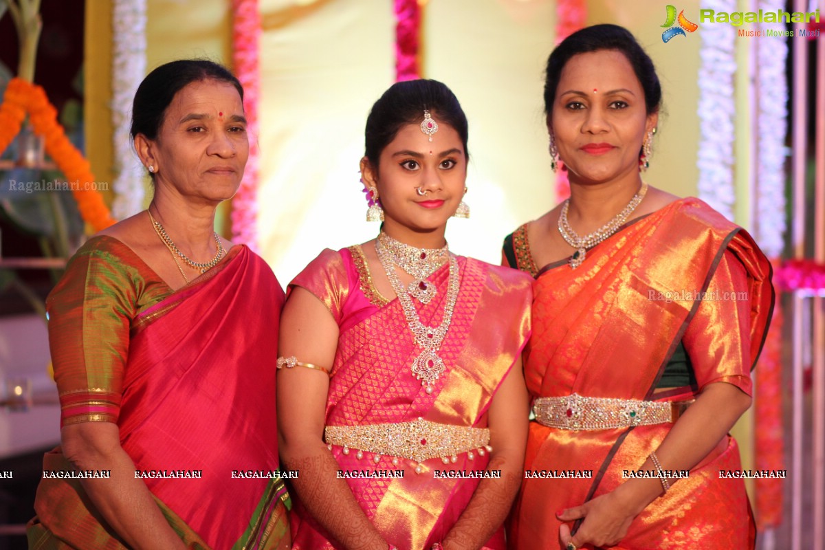 Sreeja Reddy Teegala Saree Ceremony at Taj Krishna