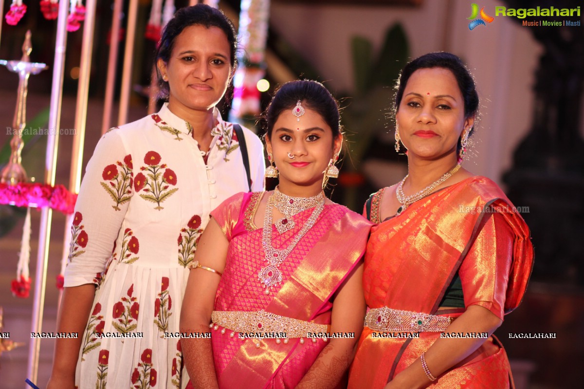 Sreeja Reddy Teegala Saree Ceremony at Taj Krishna