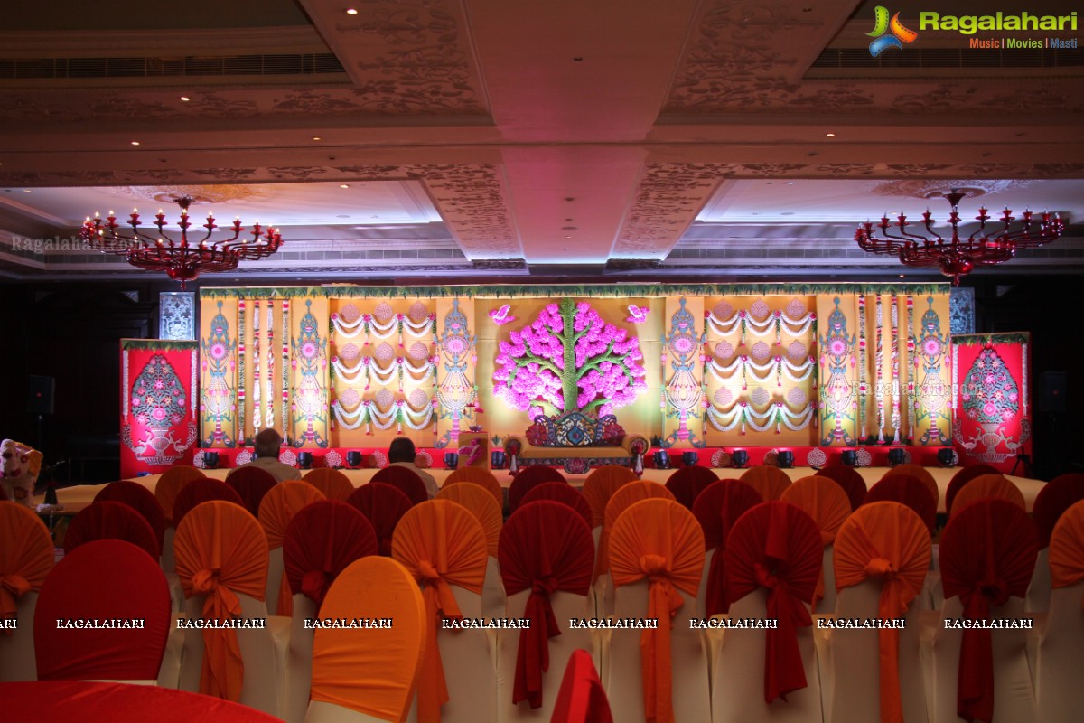 Sreeja Reddy Teegala Saree Ceremony at Taj Krishna