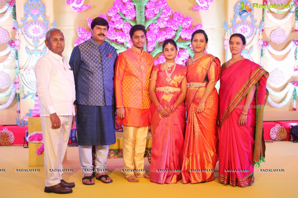 Sreeja Reddy Teegala Saree Ceremony at Taj Krishna