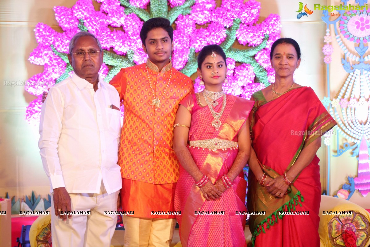 Sreeja Reddy Teegala Saree Ceremony at Taj Krishna