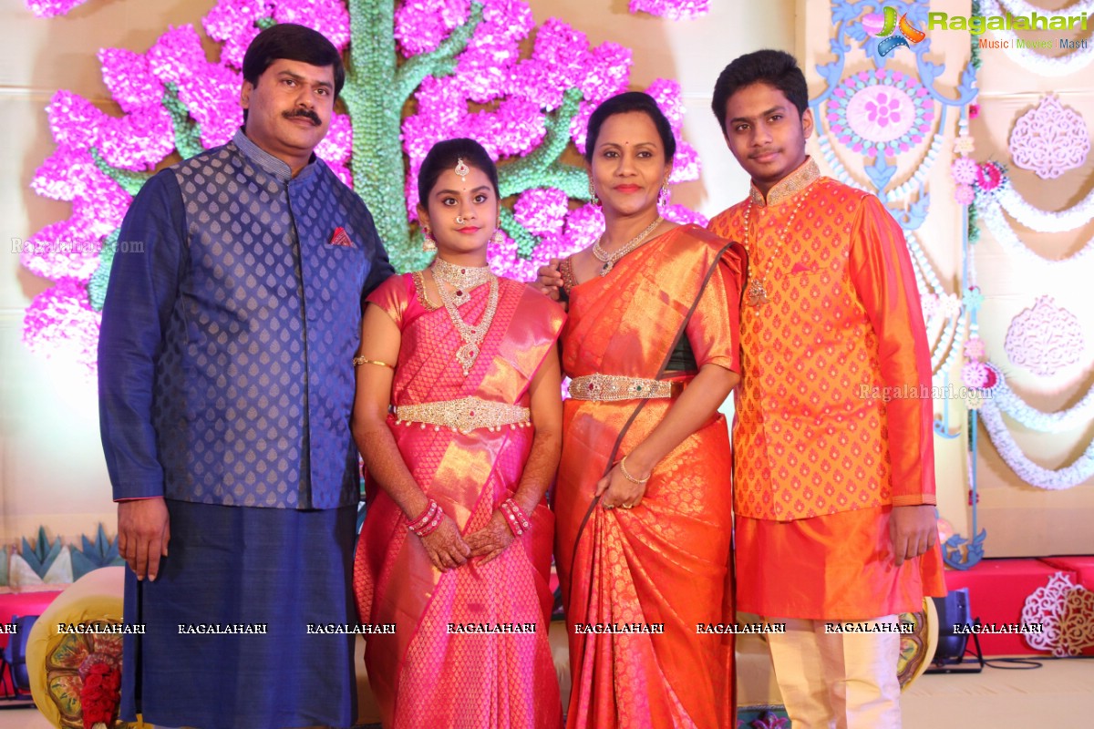 Sreeja Reddy Teegala Saree Ceremony at Taj Krishna