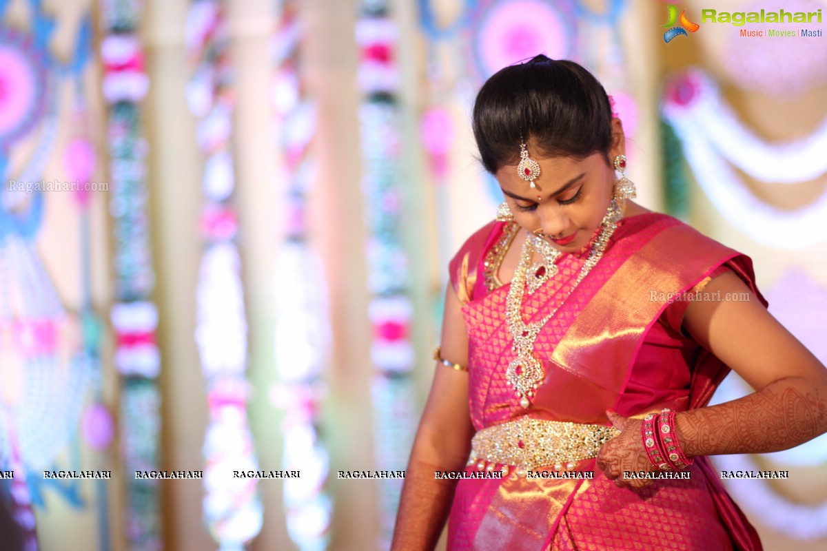 Sreeja Reddy Teegala Saree Ceremony at Taj Krishna