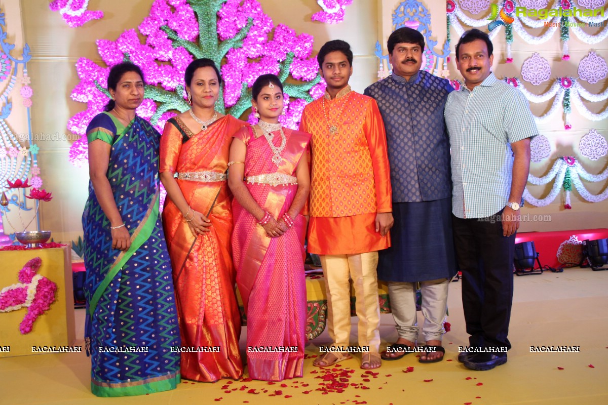 Sreeja Reddy Teegala Saree Ceremony at Taj Krishna