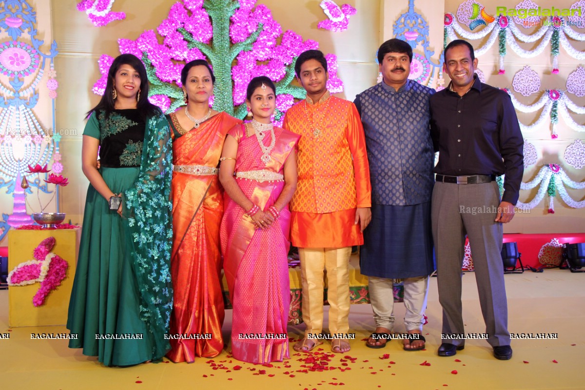 Sreeja Reddy Teegala Saree Ceremony at Taj Krishna