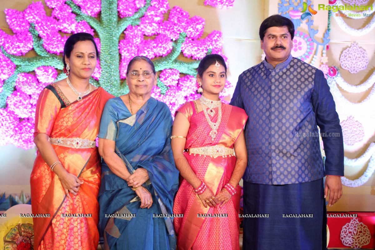 Sreeja Reddy Teegala Saree Ceremony at Taj Krishna