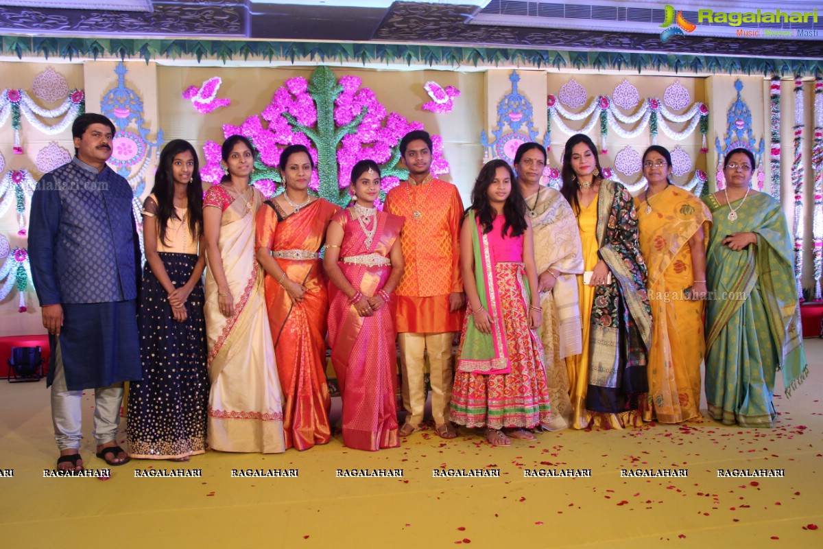 Sreeja Reddy Teegala Saree Ceremony at Taj Krishna