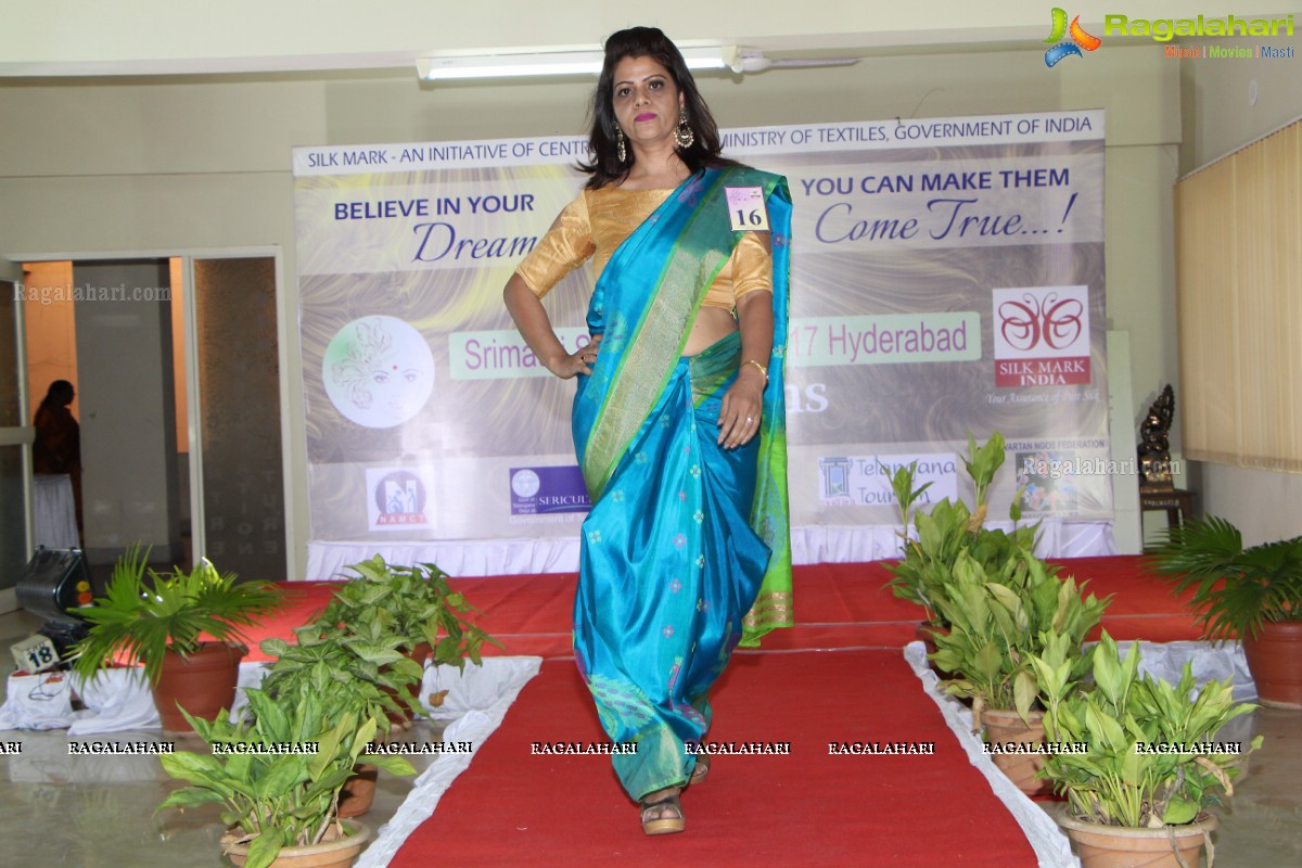 Auditions of 3rd Grand Edition of Hyderabad Srimathi Silk Mark 2016-17