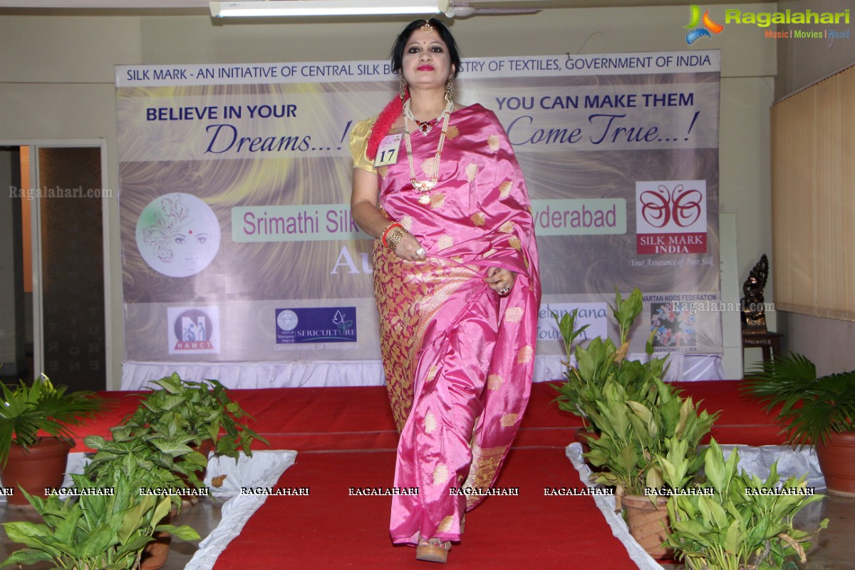 Auditions of 3rd Grand Edition of Hyderabad Srimathi Silk Mark 2016-17