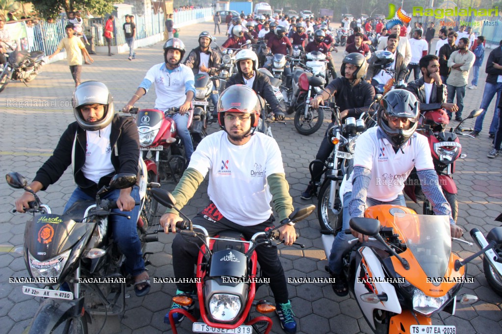 The Sri Harsha Foundation organized by the Hyderabad Stop Speed in association with Naga Chaitanya