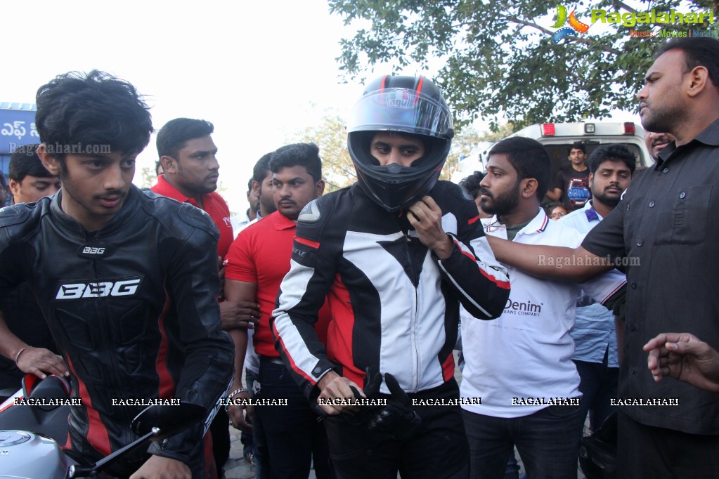 The Sri Harsha Foundation organized by the Hyderabad Stop Speed in association with Naga Chaitanya