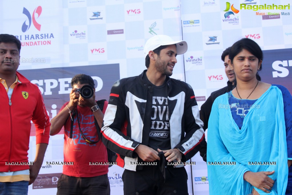 The Sri Harsha Foundation organized by the Hyderabad Stop Speed in association with Naga Chaitanya