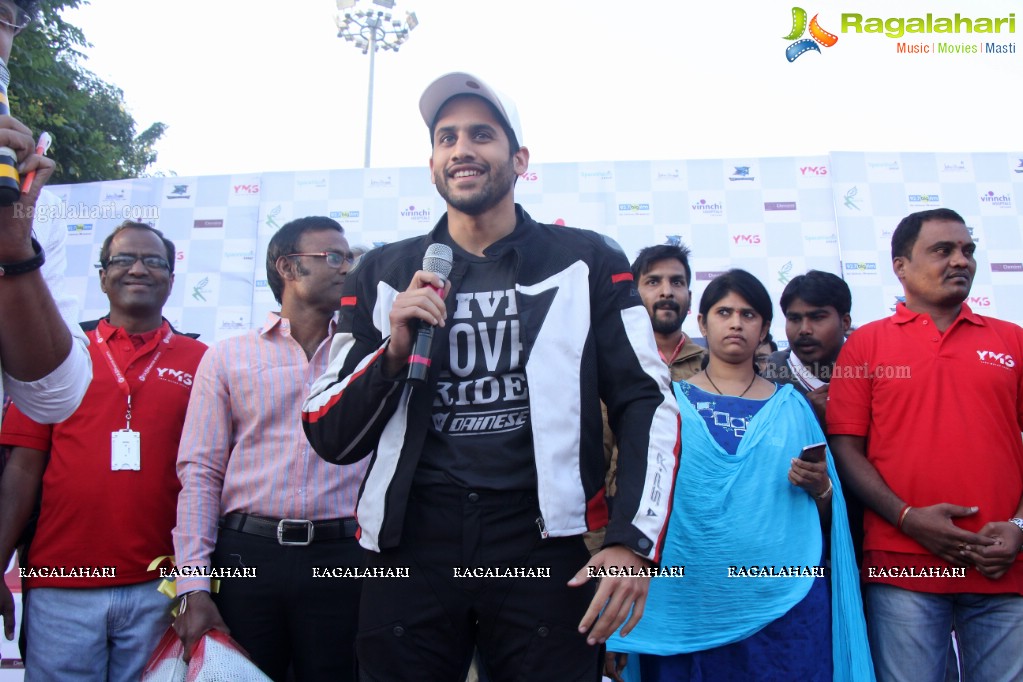 The Sri Harsha Foundation organized by the Hyderabad Stop Speed in association with Naga Chaitanya