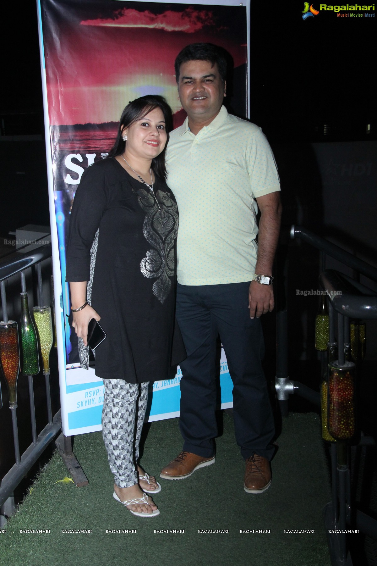 Sundown Party at Skyhy Terrace and Lounge, Hyderabad