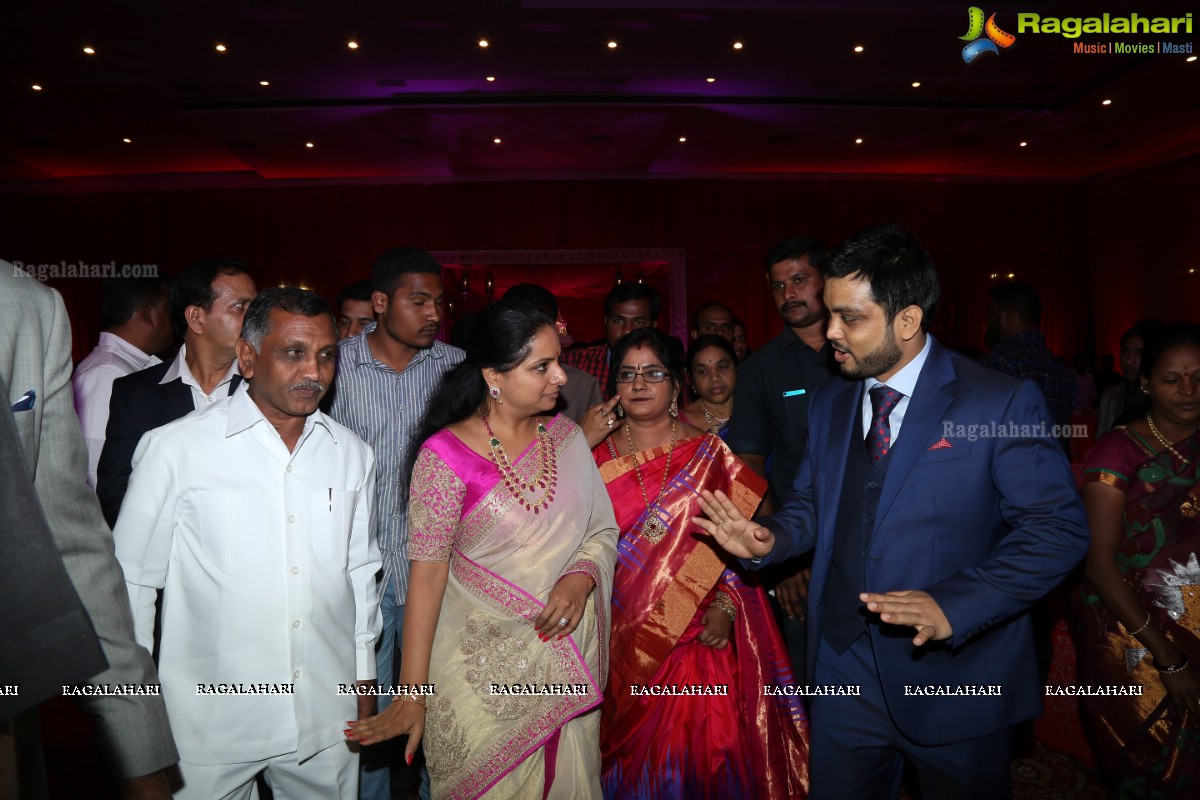 Syed Ismail Ali's Daughter Wedding Reception at SS Convention, Shamshabad