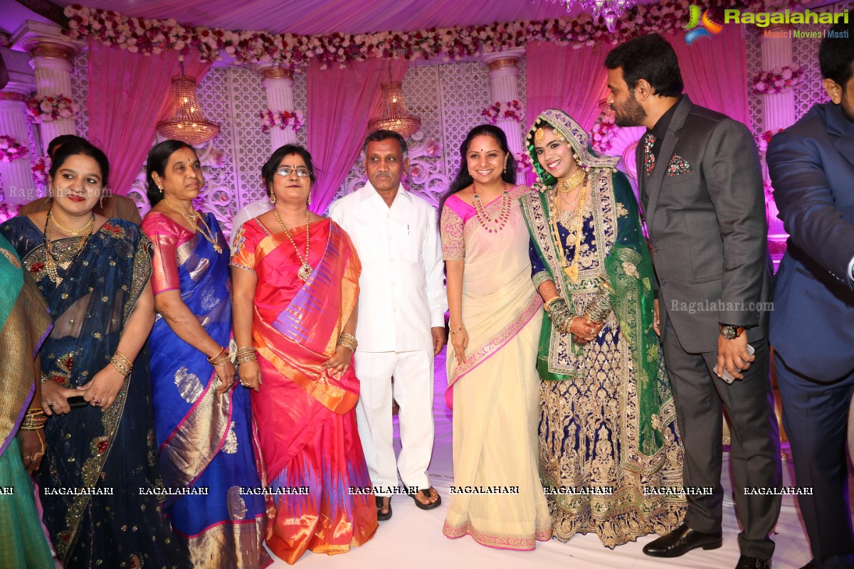 Syed Ismail Ali's Daughter Wedding Reception at SS Convention, Shamshabad