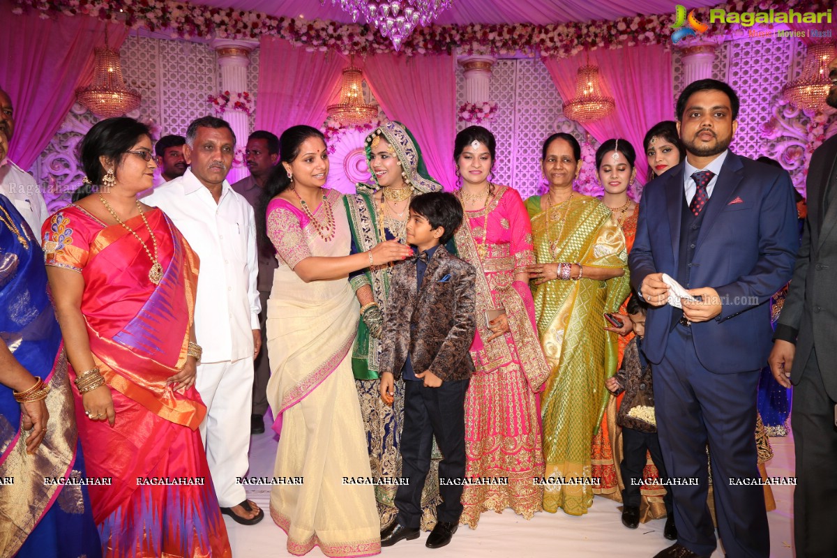 Syed Ismail Ali's Daughter Wedding Reception at SS Convention, Shamshabad