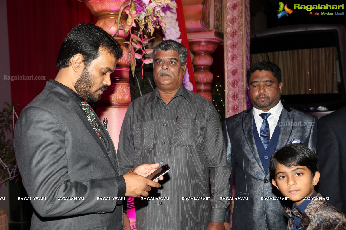 Syed Ismail Ali's Daughter Wedding Reception at SS Convention, Shamshabad