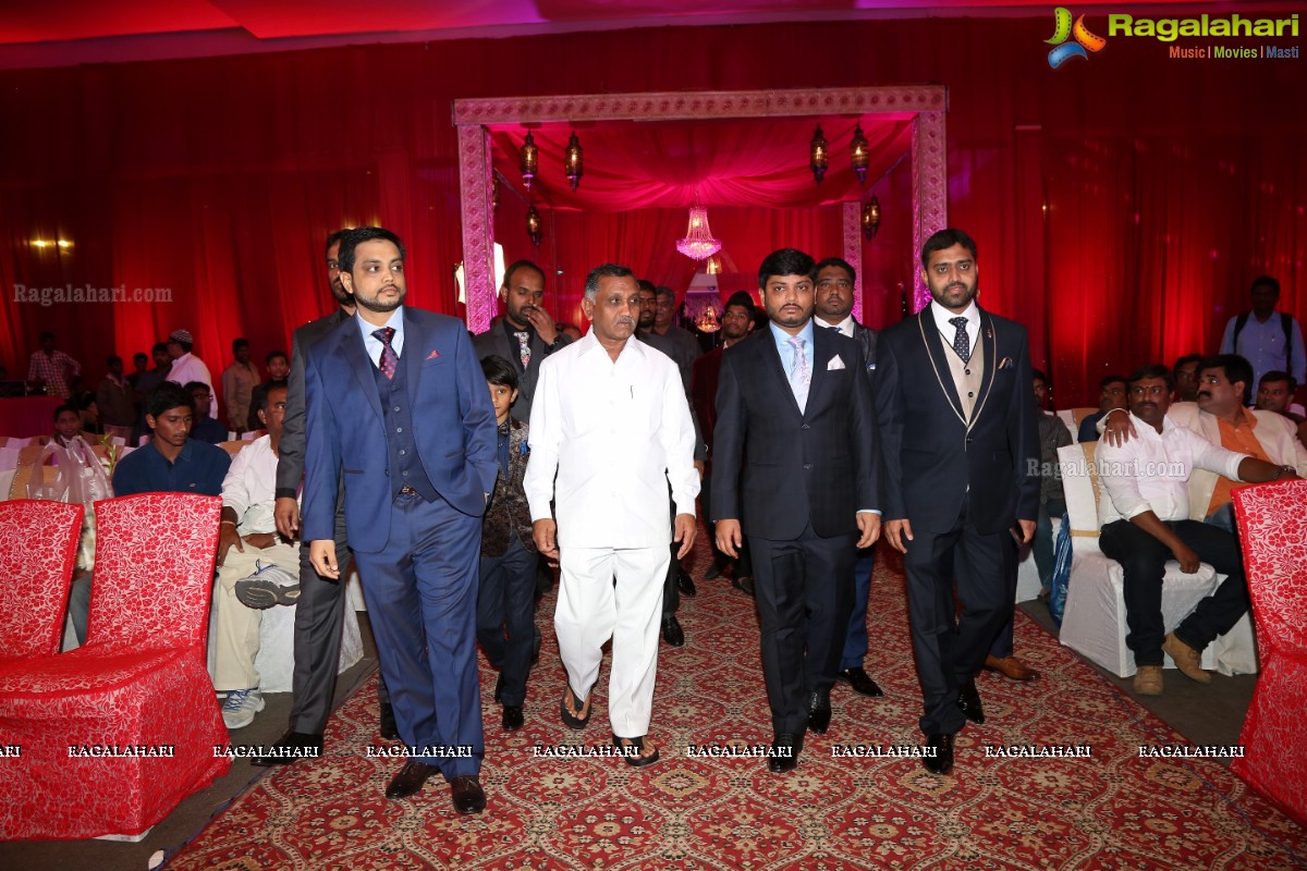 Syed Ismail Ali's Daughter Wedding Reception at SS Convention, Shamshabad