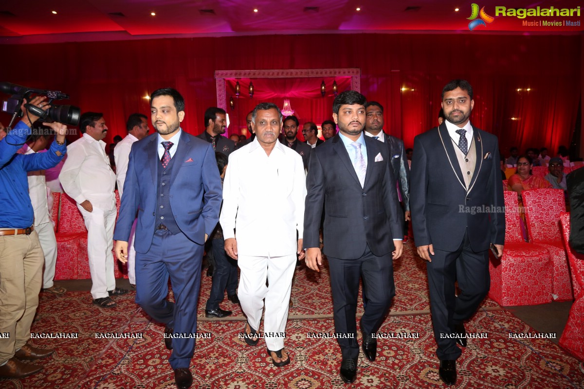 Syed Ismail Ali's Daughter Wedding Reception at SS Convention, Shamshabad