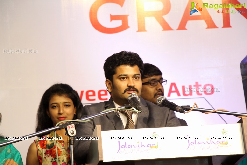 Innovative Three Wheelers Launch by Young Startup Adapt Motors at Vedika Hall, Necklace Road, Hyderabad