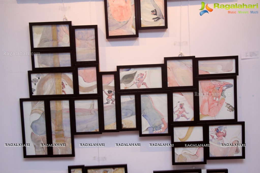Trending Tweets Art Exhibition by Anand Gadapa at Kalakriti Art Gallery