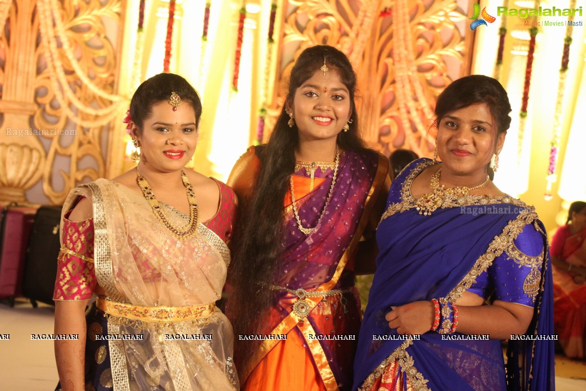 Grand Wedding of Vinayak and Veena at JRC Convention Center, Jubilee Hills, Hyderabad