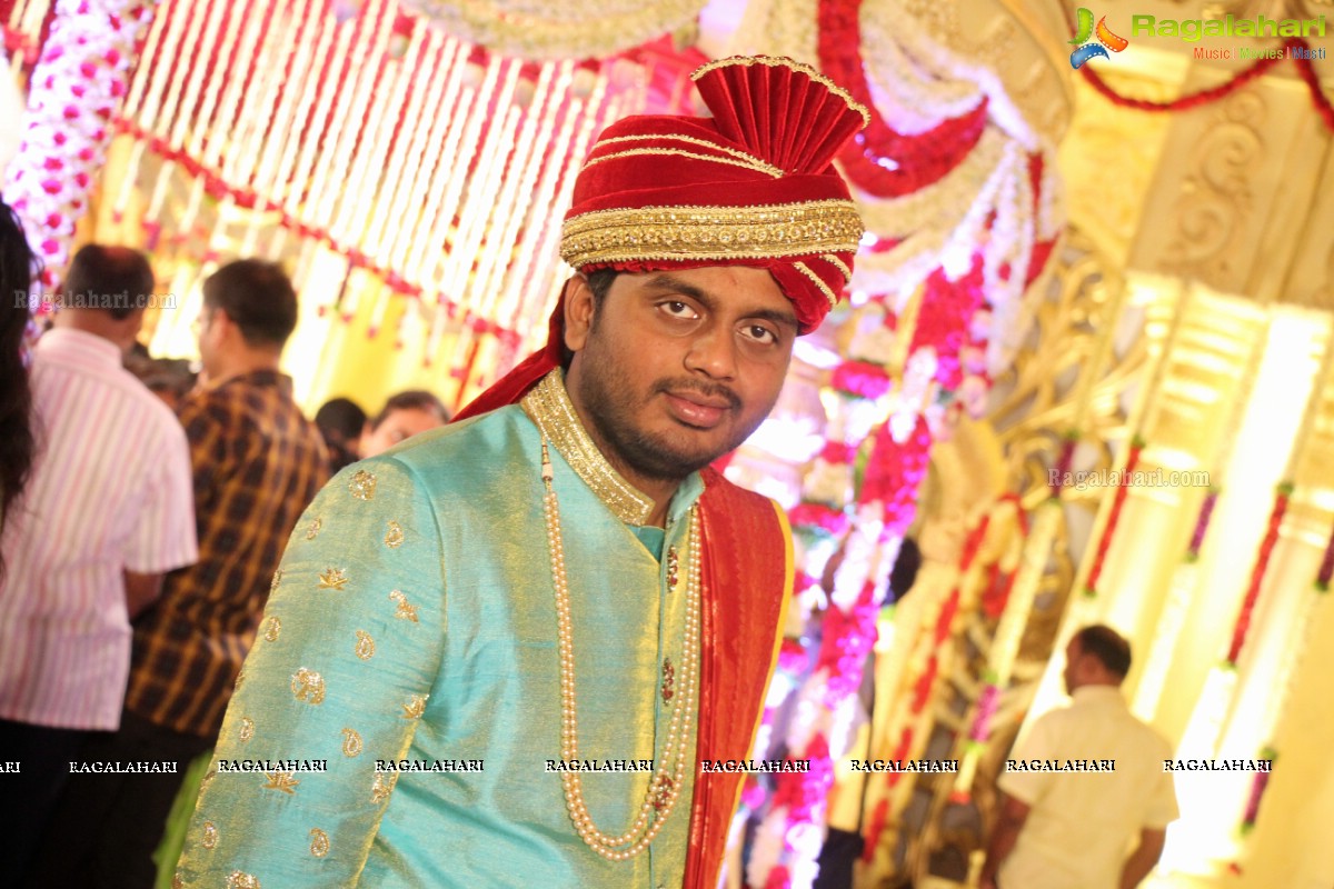 Grand Wedding of Vinayak and Veena at JRC Convention Center, Jubilee Hills, Hyderabad