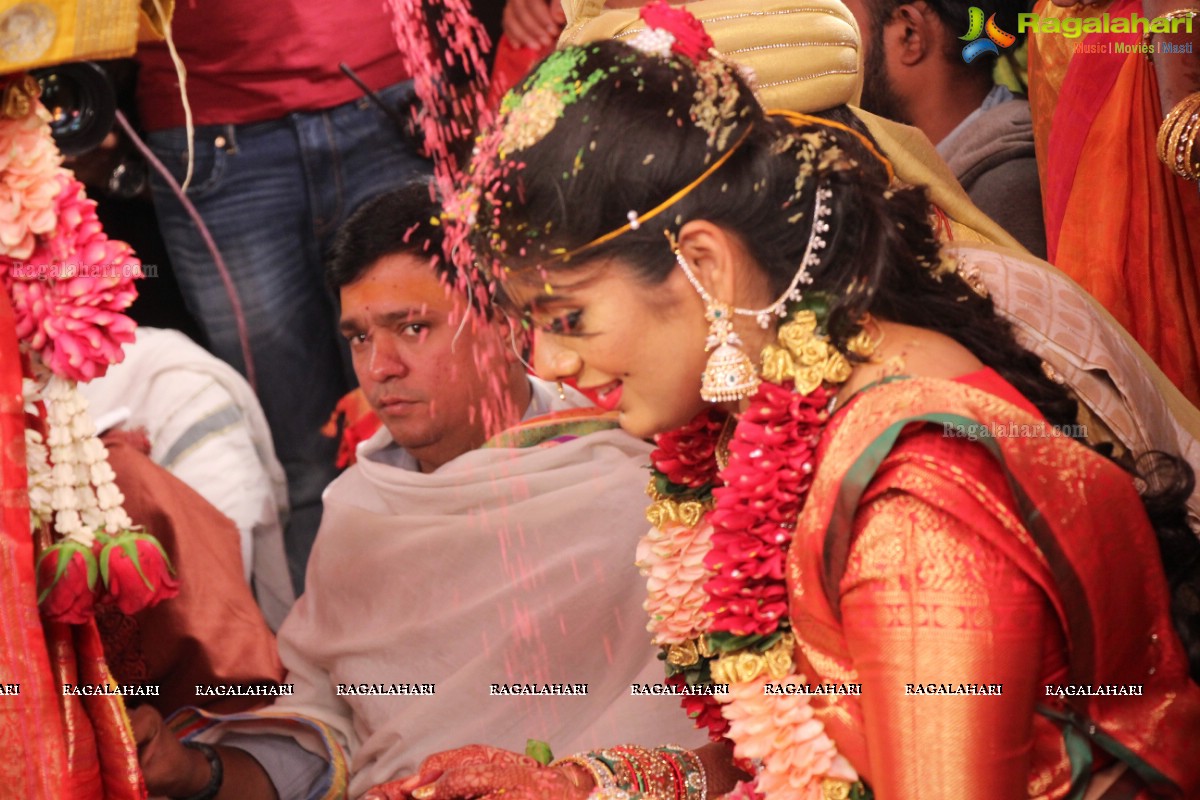 Grand Wedding of Vinayak and Veena at JRC Convention Center, Jubilee Hills, Hyderabad