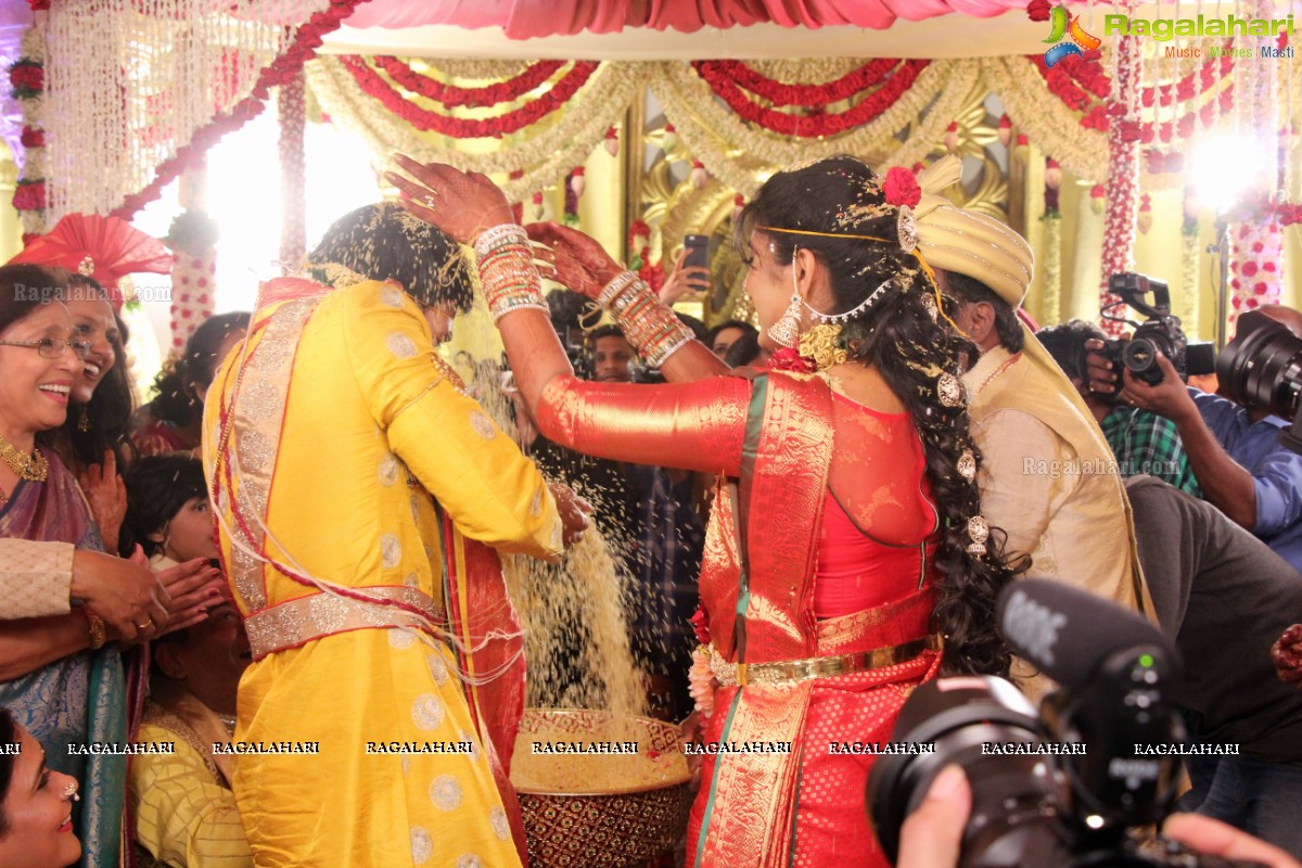 Grand Wedding of Vinayak and Veena at JRC Convention Center, Jubilee Hills, Hyderabad