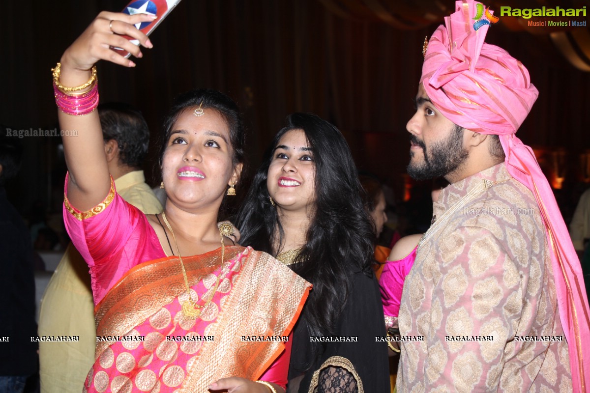 Grand Wedding of Vinayak and Veena at JRC Convention Center, Jubilee Hills, Hyderabad