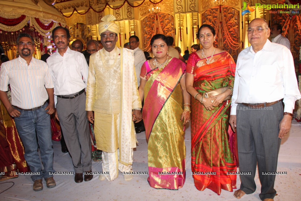 Grand Wedding of Vinayak and Veena at JRC Convention Center, Jubilee Hills, Hyderabad