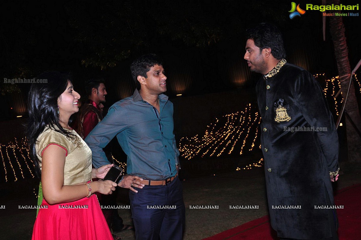 Veena and Vinayak Sangeet at The Golkonda Resorts, Gandipet