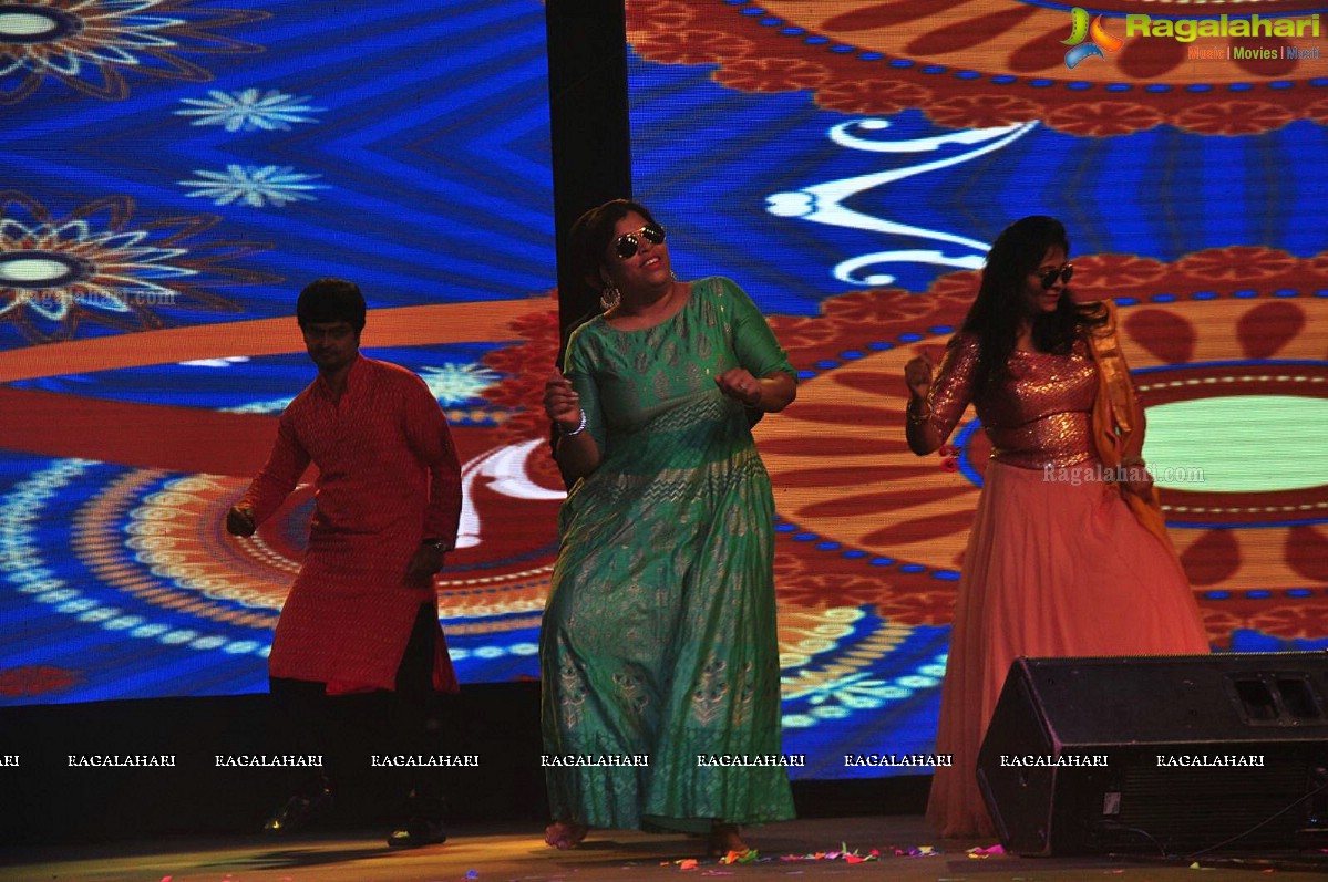 Veena and Vinayak Sangeet at The Golkonda Resorts, Gandipet