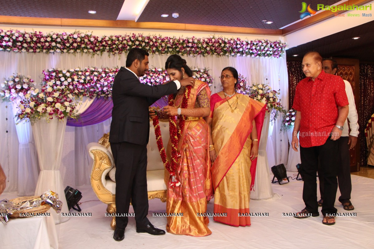 Wedding Reception of Jayalakshmi and Vinay Kumar Chowdhary at FNCC