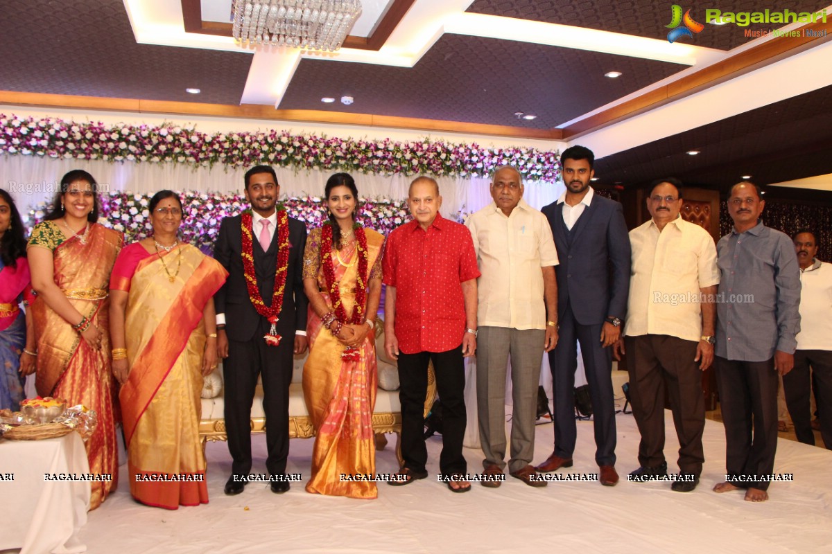 Wedding Reception of Jayalakshmi and Vinay Kumar Chowdhary at FNCC