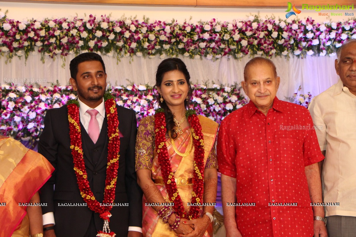 Wedding Reception of Jayalakshmi and Vinay Kumar Chowdhary at FNCC