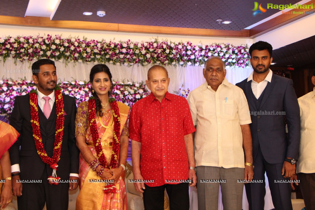 Wedding Reception of Jayalakshmi and Vinay Kumar Chowdhary at FNCC