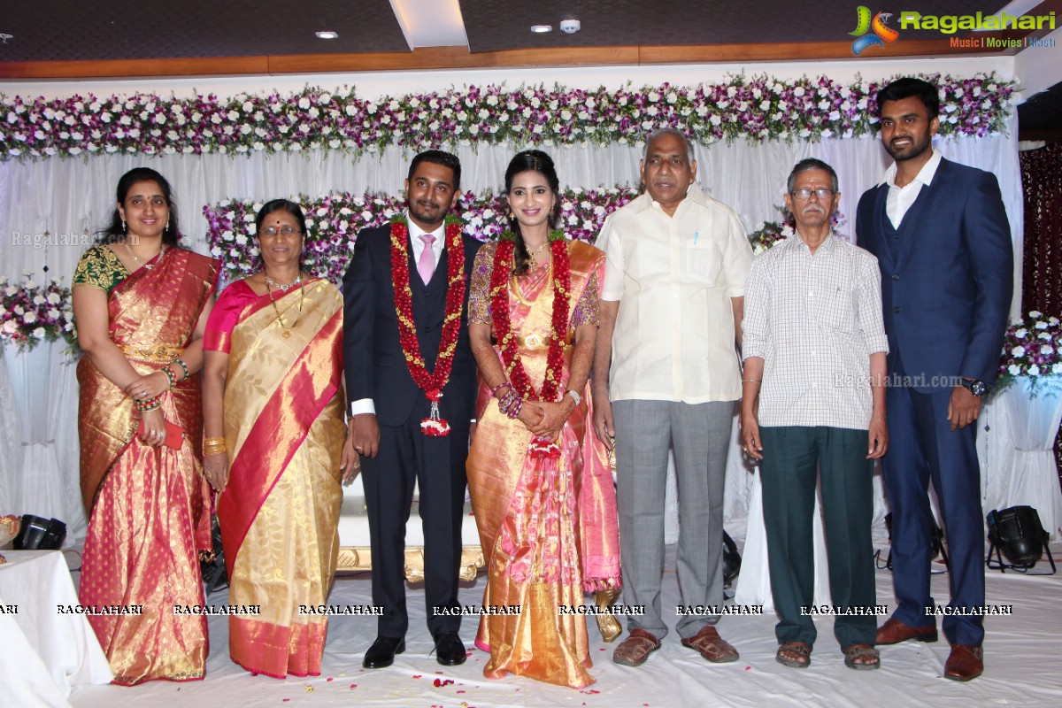 Wedding Reception of Jayalakshmi and Vinay Kumar Chowdhary at FNCC