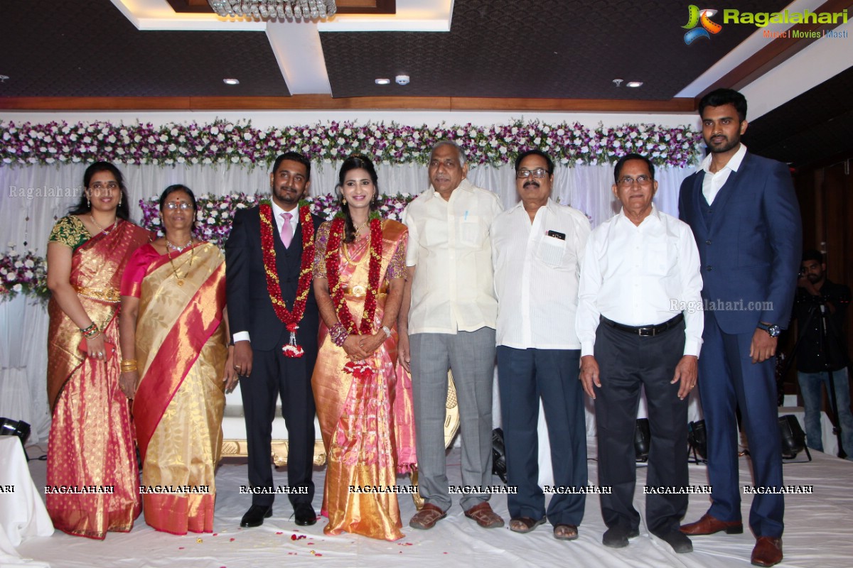 Wedding Reception of Jayalakshmi and Vinay Kumar Chowdhary at FNCC