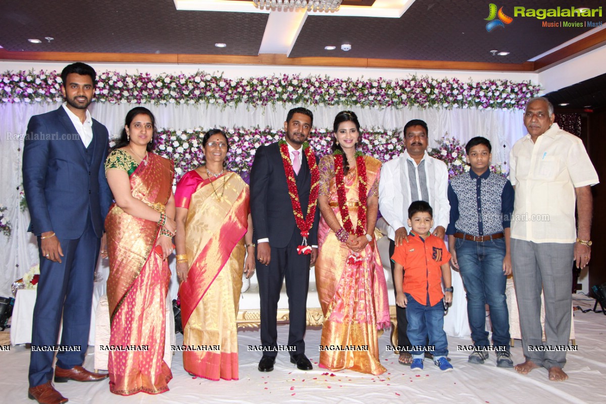 Wedding Reception of Jayalakshmi and Vinay Kumar Chowdhary at FNCC