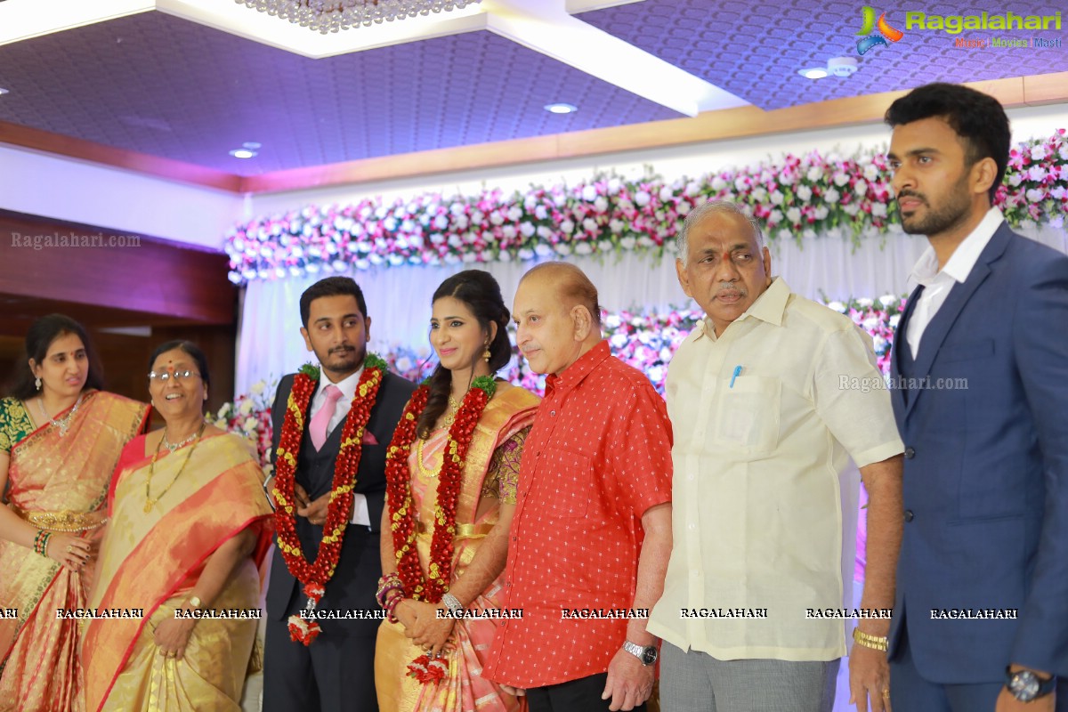 Wedding Reception of Jayalakshmi and Vinay Kumar Chowdhary at FNCC