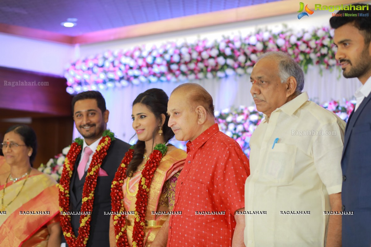 Wedding Reception of Jayalakshmi and Vinay Kumar Chowdhary at FNCC