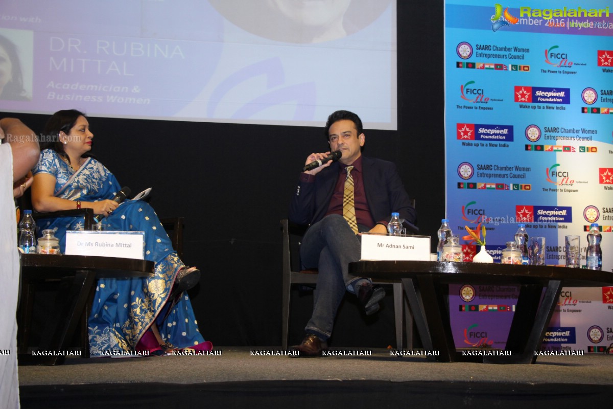 Adnan Sami Khan at Wellness Conclave by Young FICCI Ladies Organisation