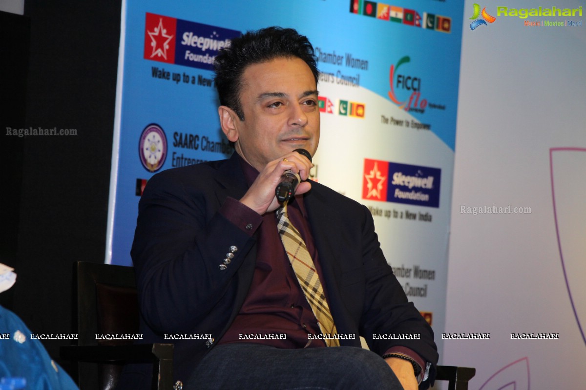 Adnan Sami Khan at Wellness Conclave by Young FICCI Ladies Organisation