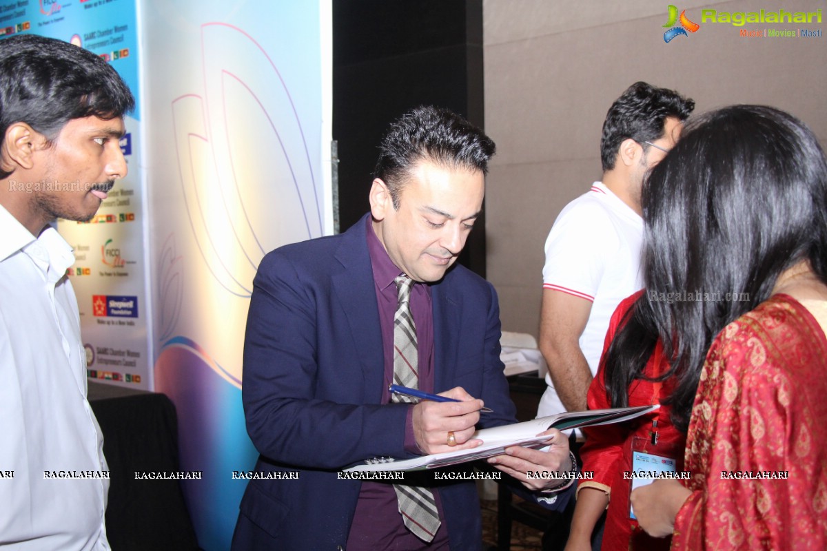 Adnan Sami Khan at Wellness Conclave by Young FICCI Ladies Organisation