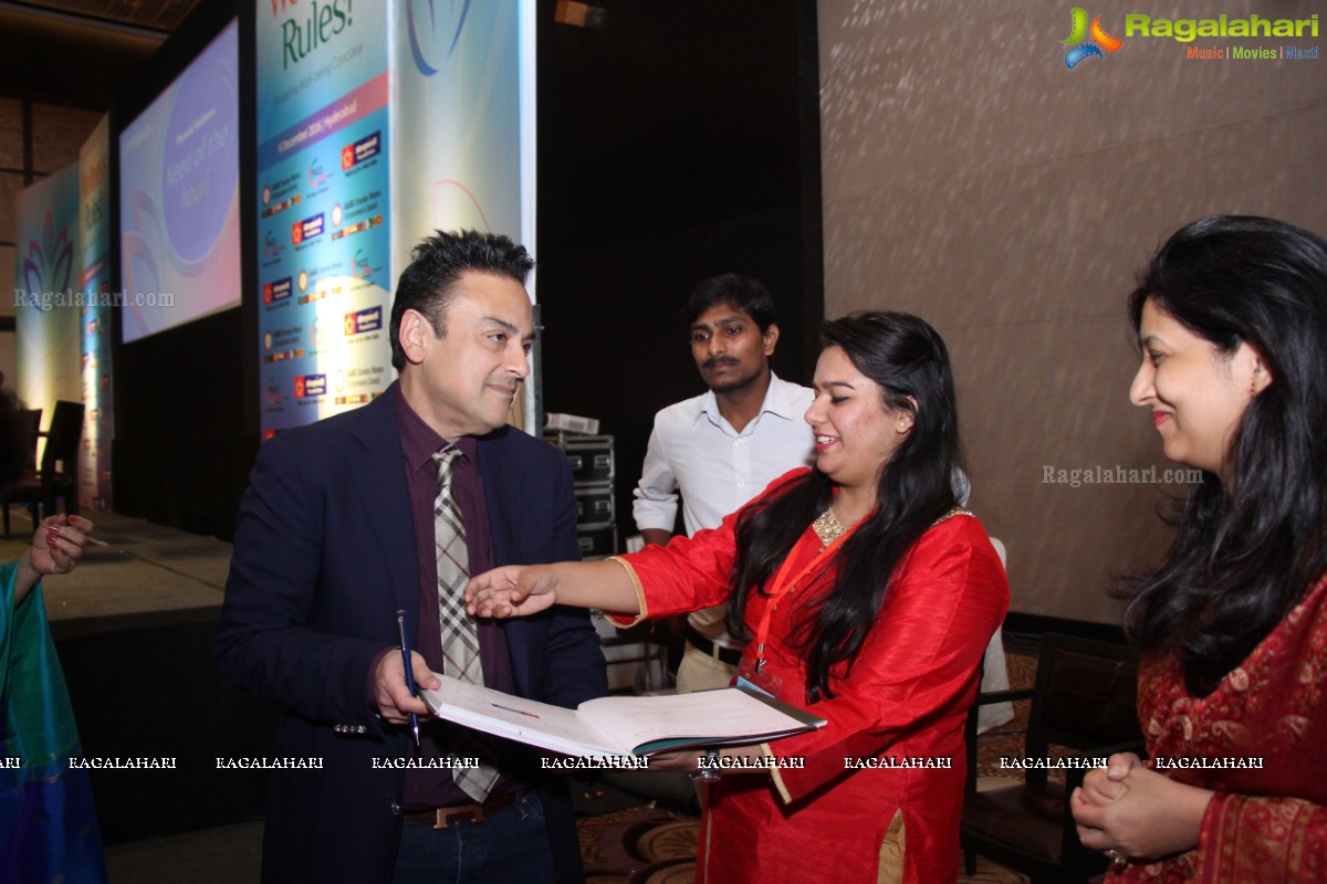 Adnan Sami Khan at Wellness Conclave by Young FICCI Ladies Organisation